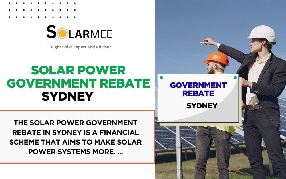 Solar Power Government Rebate Sydney